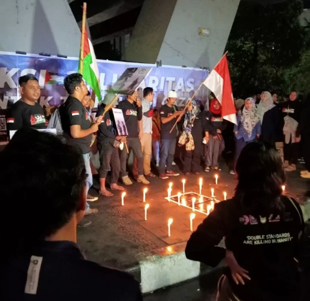 Koalisi Jurnalis Sulawesi Selatan Gelar Aksi Bela Palestina