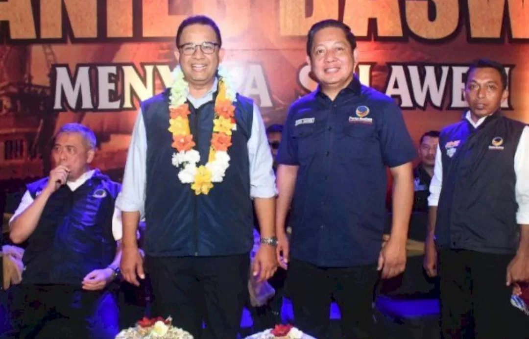 Konsolidasi Akbar bareng Anies-Surya Paloh di Parepare, NasDem Sulsel Siap Menang