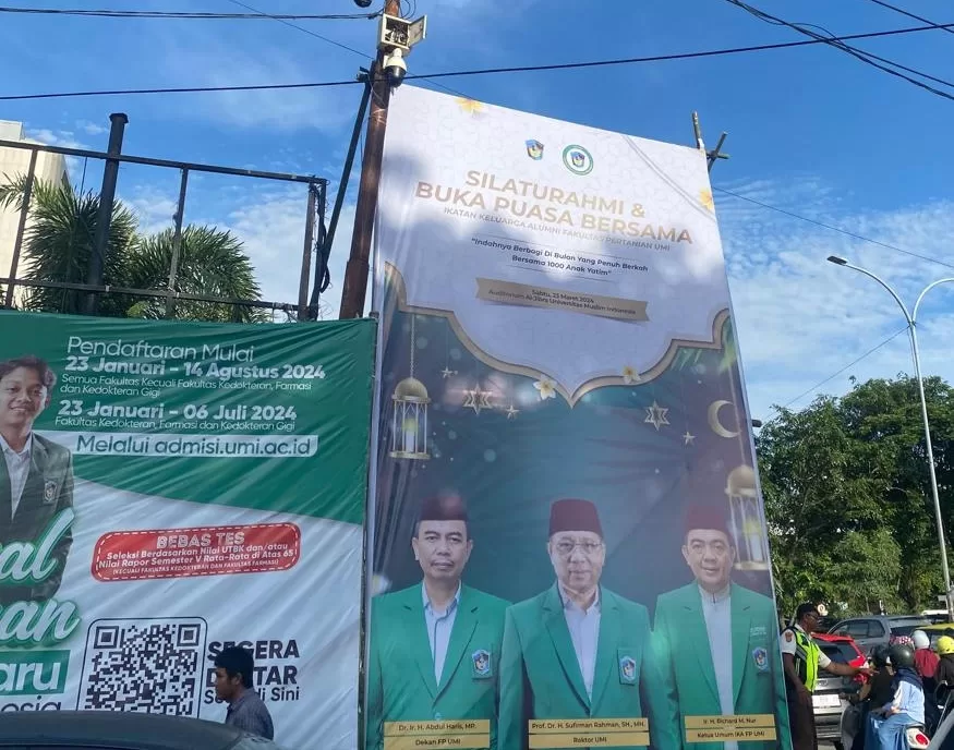 Pengurus IKA Fakultas Pertanian UMI Gelar Buka Puasa Bersama 1.000 Anak Yatim