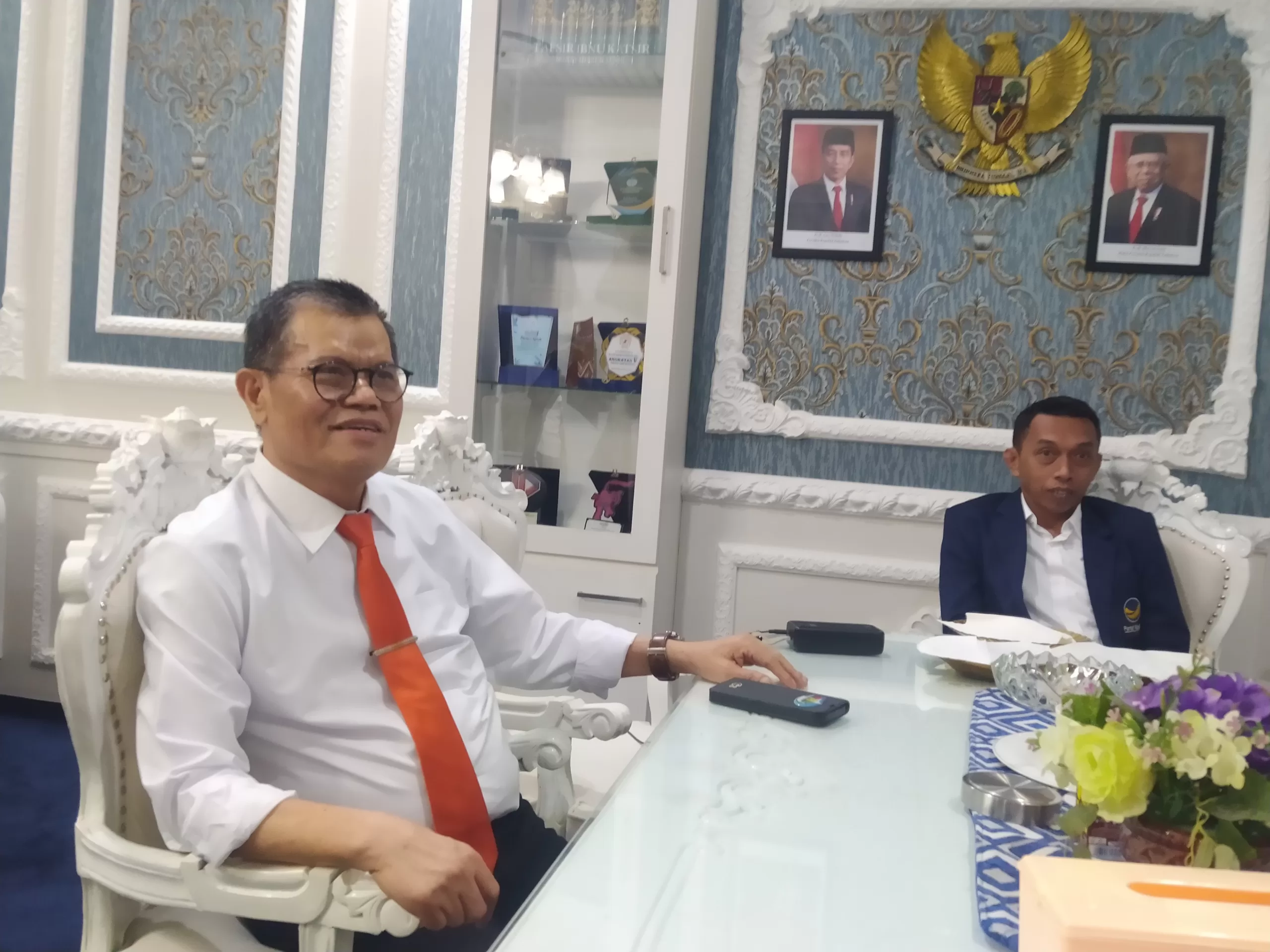 Prof Husain Syam Temui Petinggi NasDem Sulsel, Kejar Rekomendasi di Pilgub Sulbar?