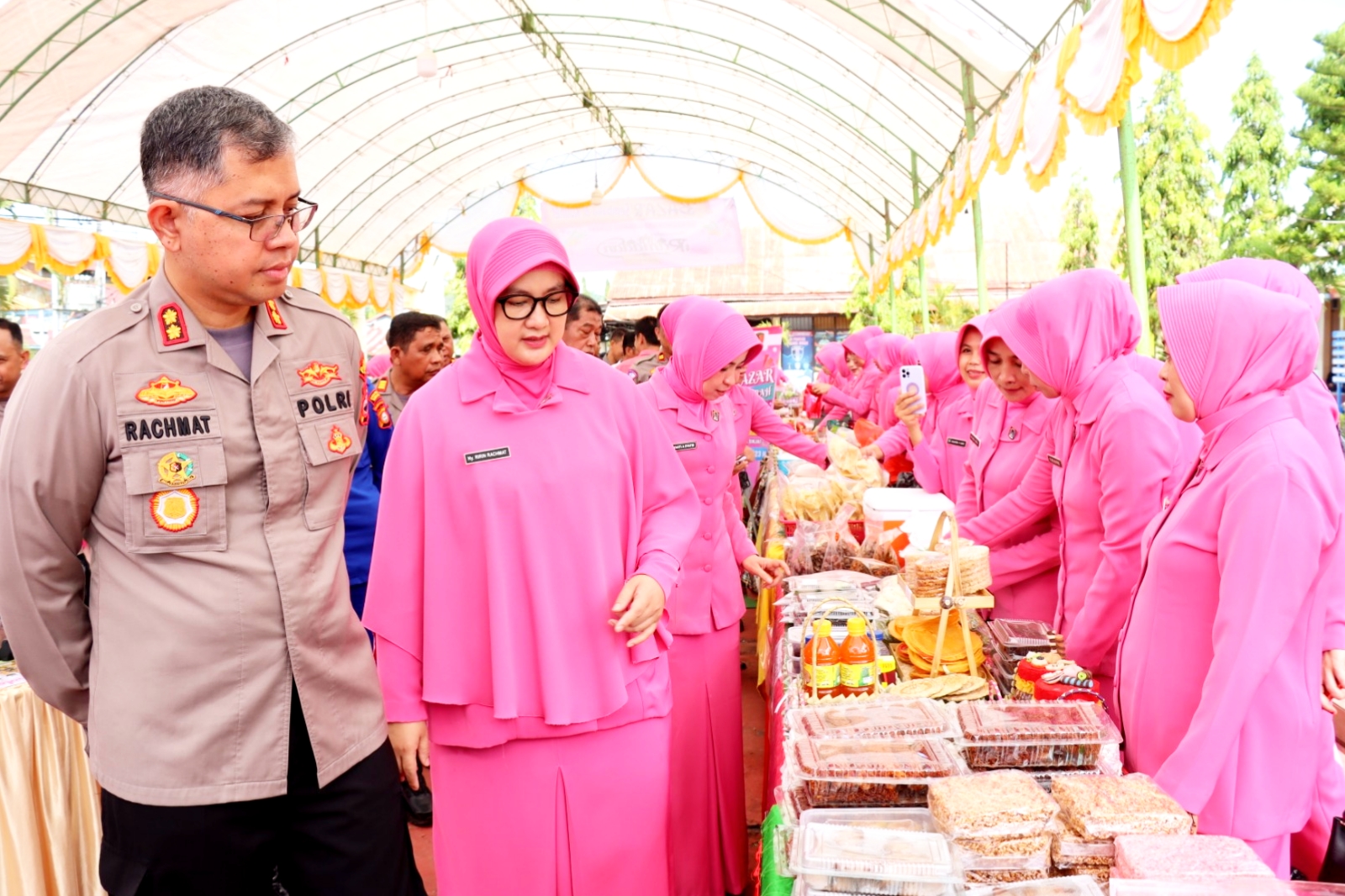 Bazar UMKM Ala Bhayangkari Polres Sinjai Jelang Ramadan