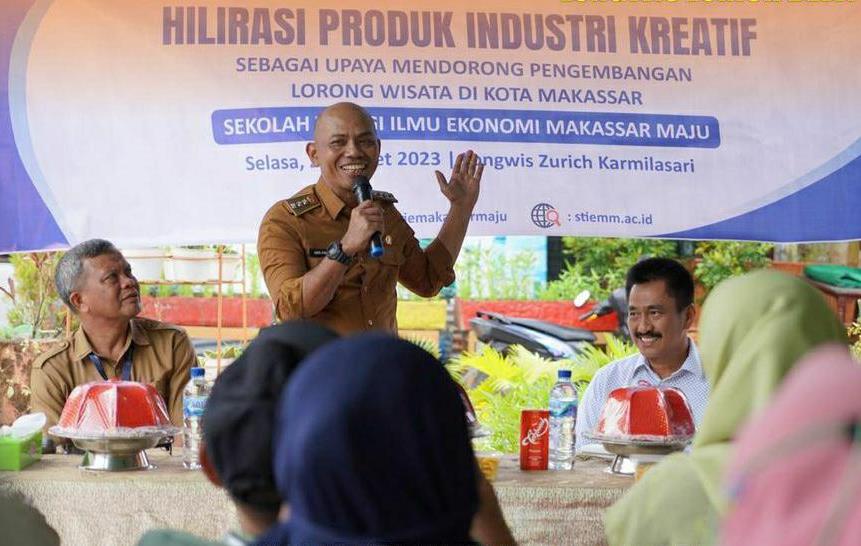 Camat Tamalanrea Dukung Program Hilirisasi Produk Industri Kreatif ke Longwis