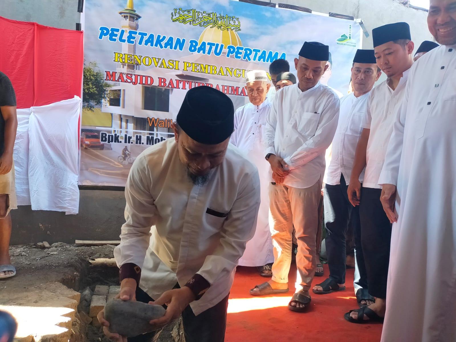 Pemkot Makassar Dukung Penuh Pembangunan Masjid Baiturahman NTI Tamalanrea