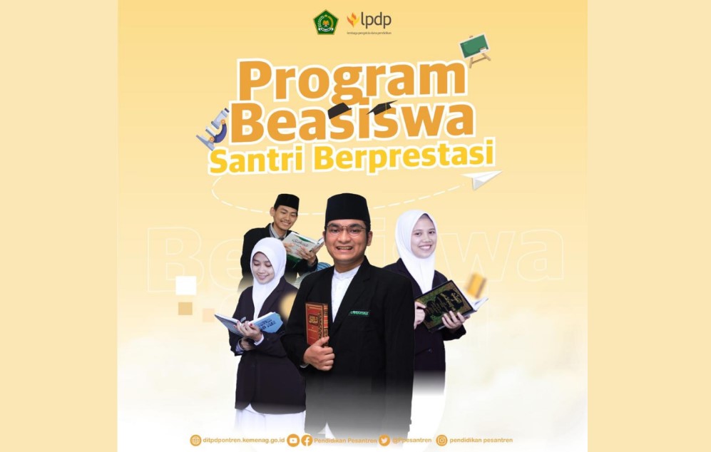 Kemenag Buka Pendaftaran Beasiswa untuk Santri, 1.000 Kouta Disiapkan