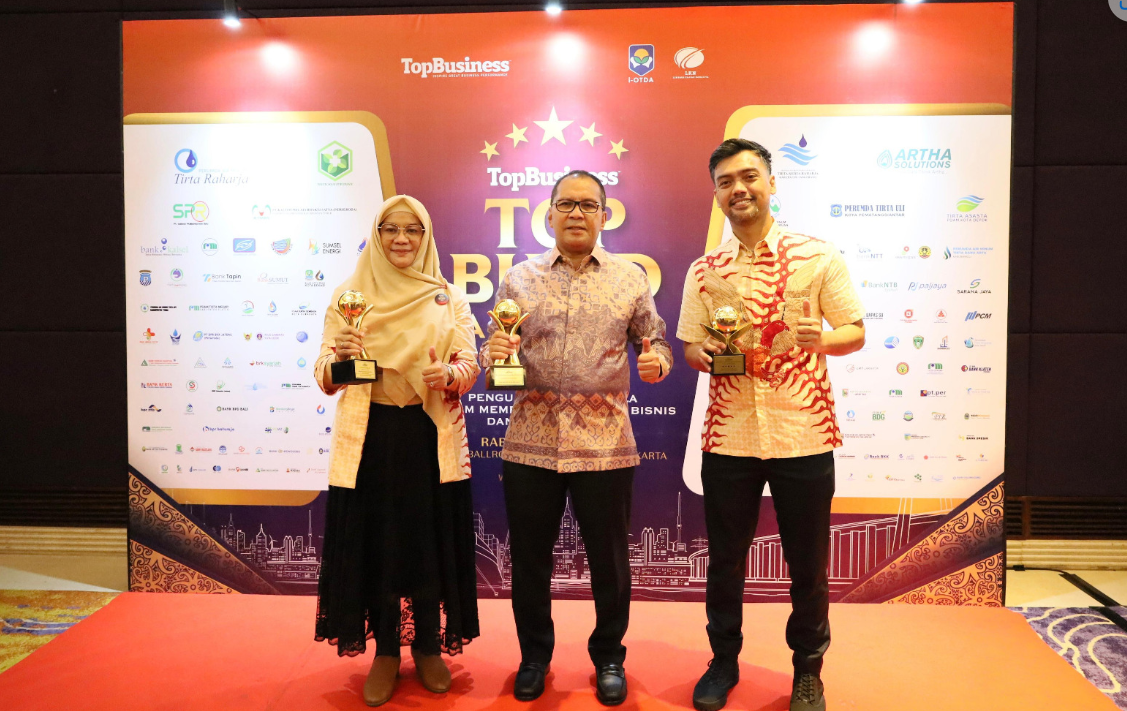 Pemkot Borong Lima Penghargaan Top BUMD Award 2024