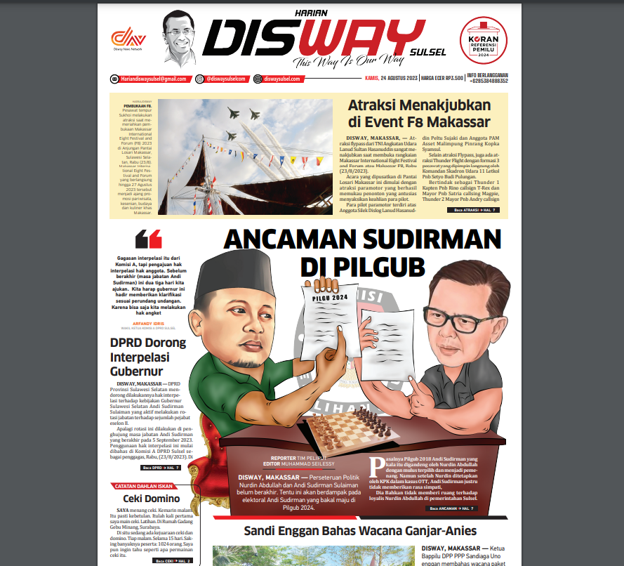 Ancaman Sudirman di Pilgub