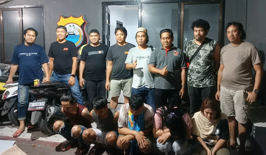 Diback Up Unit Resmob Polres Pinrang, Sat Reskrim Polres Sinjai Ringkus 5 Orang Pelaku Penipuan