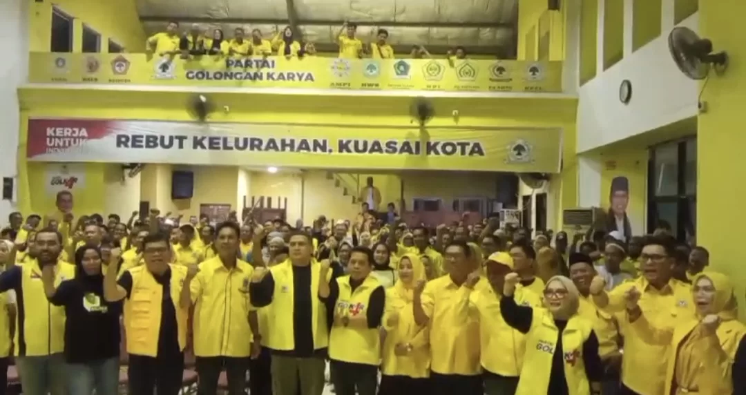 Golkar Makassar  All Out Menangkan Appi di Pilwali: Wattunnami