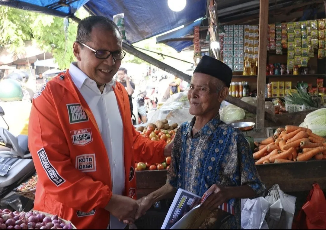 Blusukan ke Pasar Jadi Agenda Penting Danny &#8211; Azhar, Jubir: Denyut Nadi Ekonomi Rakyat Sulsel