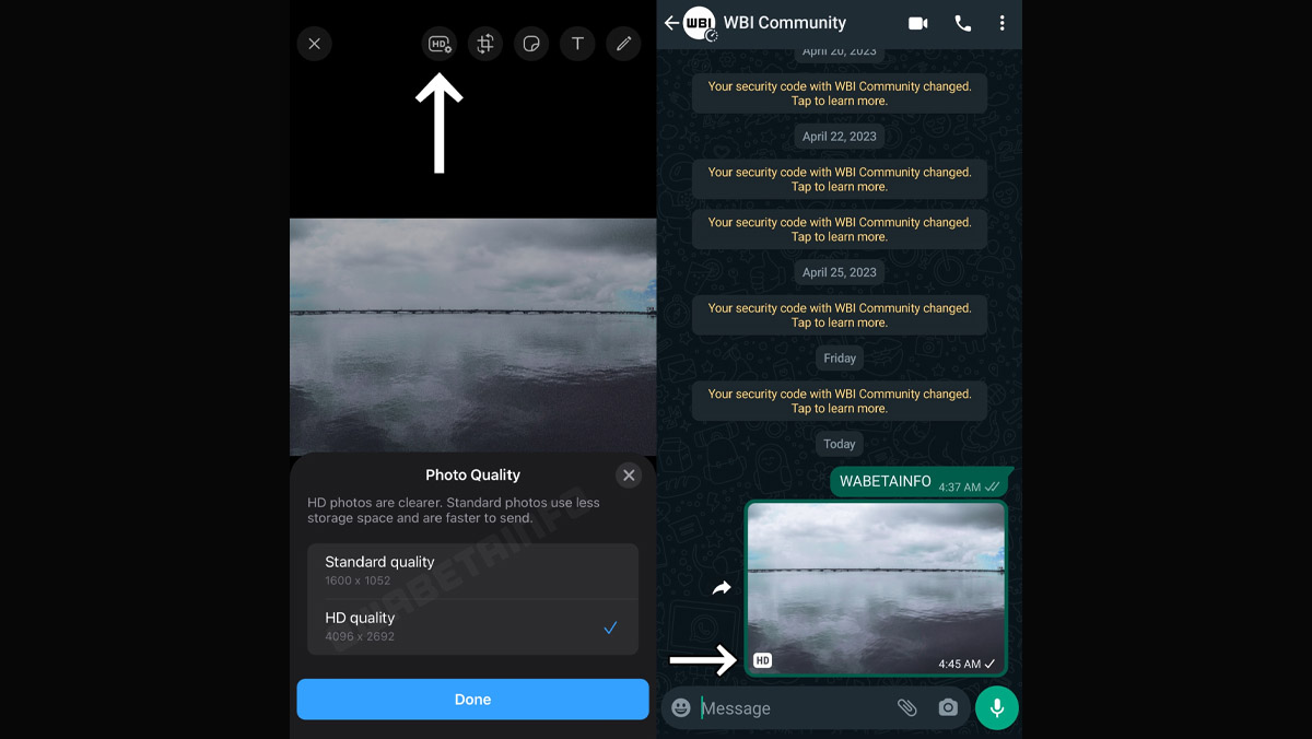 Begini Cara Hadirkan Gambar Resolusi Tinggi di WhatsApp