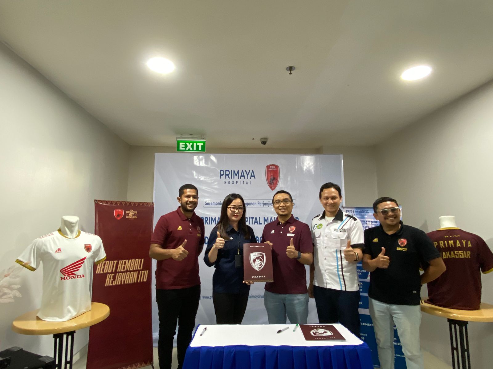 PSM Makassar Gandeng Primaya Hospital Sebagai Medical Partner di Liga 1 2023/2024