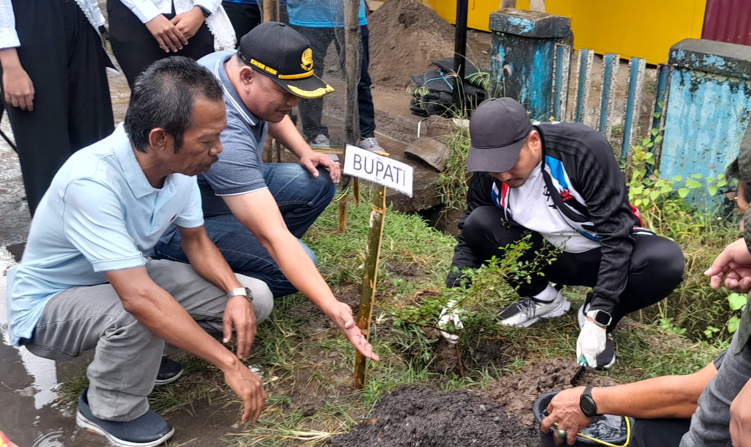 Tanam Pohon Bunga Hias dalam Rangka Peringatan Hari Lingkungan Hidup, Ini Harapan Kadis DLHK Sinjai