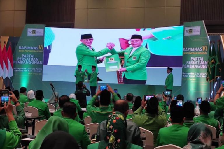 Rapimnas ke-6 PPP, Sandiaga Uno Resmi Jadi Ketua Bappilu Nasional