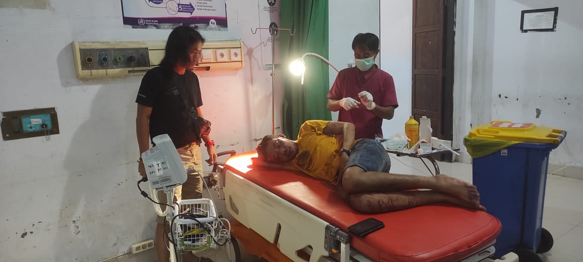 Pesta Miras di Cafe Kembar Undang Keributan, 2 Pemuda Luka Dilarikan ke RSUD Jeneponto