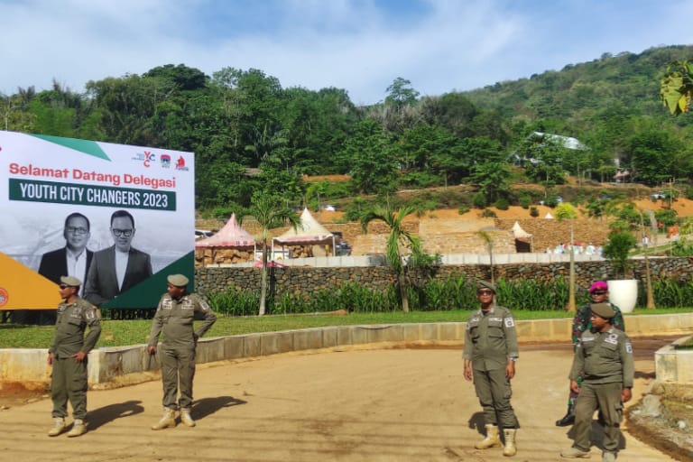 Satpol PP Makassar Amankan Lokasi YCC