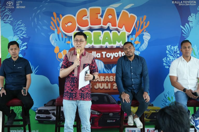 Kalla Toyota Gelar Public Display Bertema Ocean Dream, Dapatkan Promo Spesial DP Mulai 14 Jutaan Rupiah