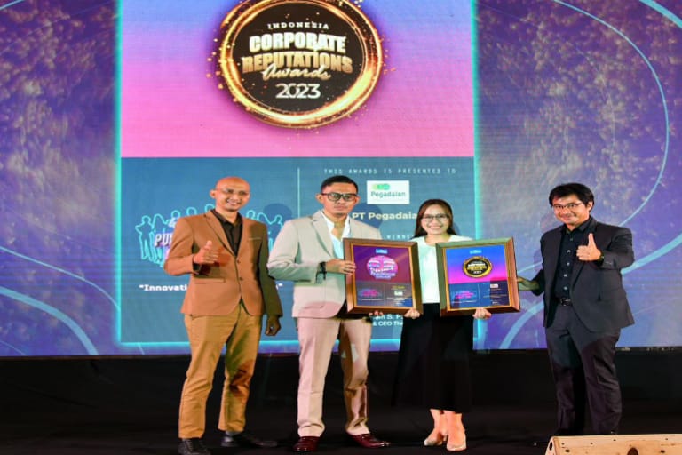 Memiliki Reputasi Baik, Pegadaian Raih Penghargaan Corporate Reputation Awards 2023