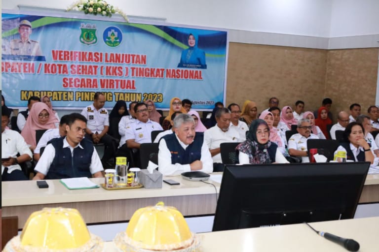 Pinrang Bertekad Pertahankan Predikat Kabupaten Sehat