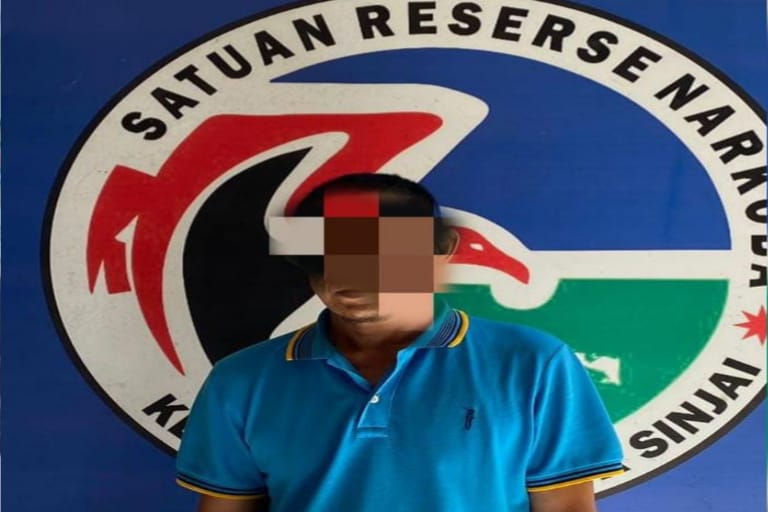 Sat Resnarkoba Polres Sinjai Tangkap Pria Pengguna Sabu