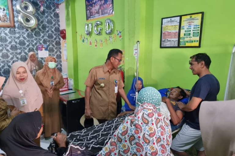 Pj Bupati Takalar Lakukan Sidak, Puskesmas Polongbangkeng Utara Diingatkan Tidak Lakukan Pungli