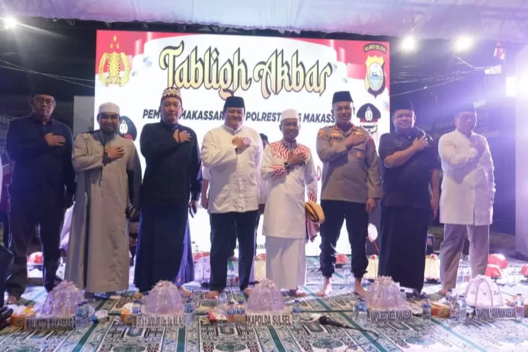 Hadiri Tabligh Akbar Pemilu Damai, Kapolda Sulsel Ajak Masyarakat Jadi Penyejuk