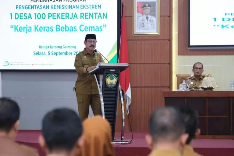 Pemkab Gowa Komitmen Berikan Jaminan Sosial Bagi Pekerja Miskin Rentan