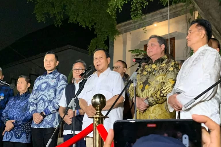 8 Parpol Kumpul di Rumah Prabowo, Persiapan Pendaftaran Capres-Cawapres di KPU