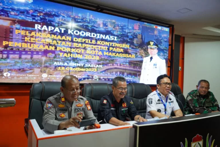 Open Ceremony Porkot ke-8, Camat Rappocini Gelar Rakor