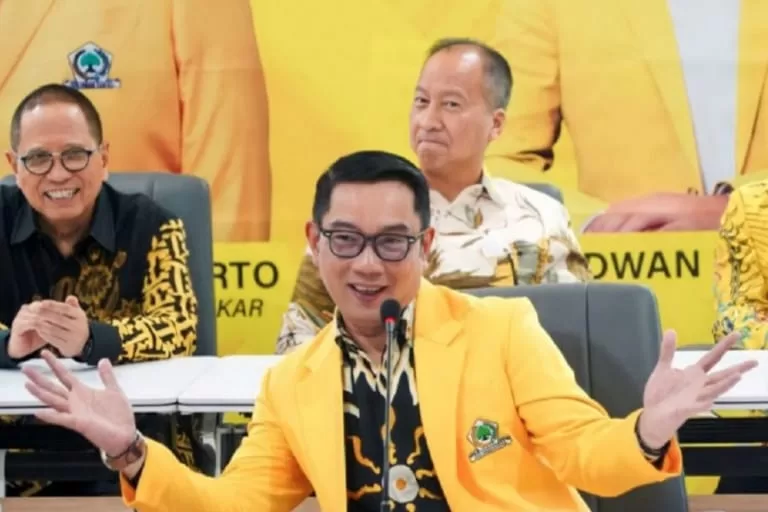 Golkar Tunjuk Ridwan Kamil Jadi Komandan Pemenangan Prabowo-Gibran di Jabar