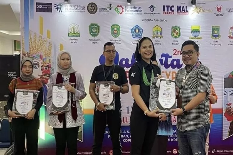 Bappeda Hadir di Jakarta Kreatif Expo 2023, Halo Makassar Raih Both Terbaik