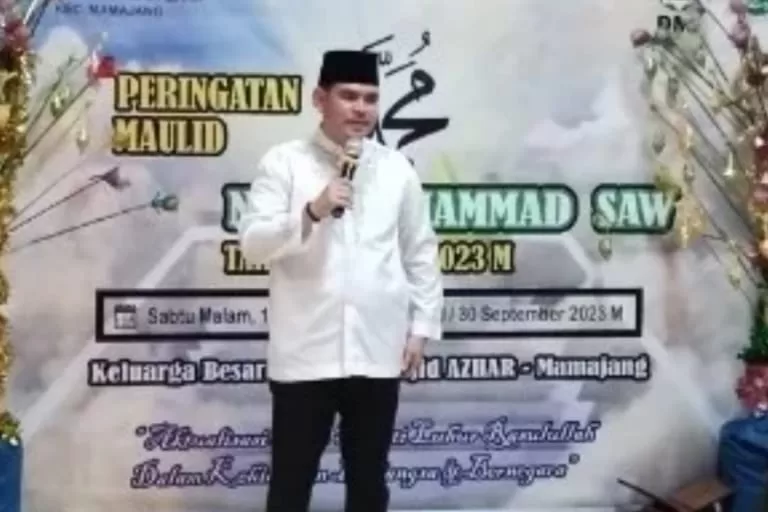 Camat Mamajang Hadiri Maulid Nabi Muhammad SAW di Masjid Ashar Onta Baru