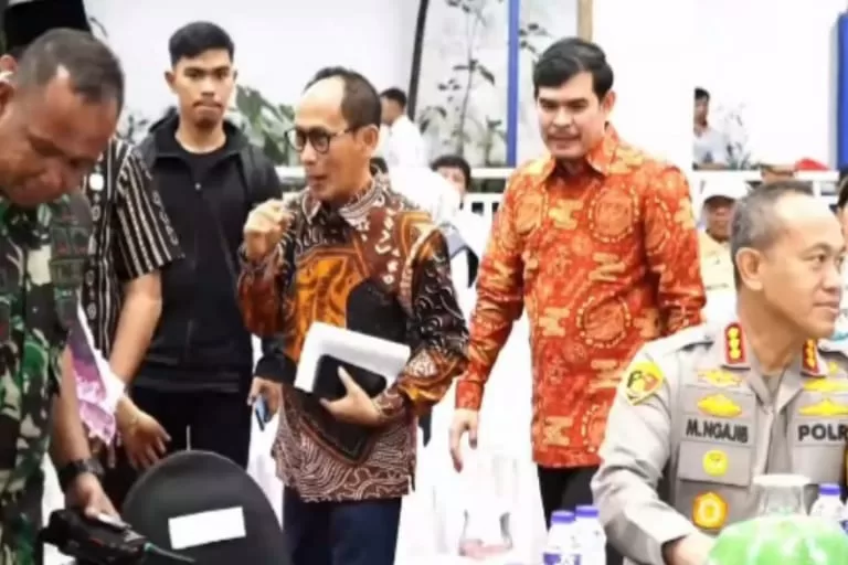 Pemilu 2024, Tripika Kecamatan Mamajang Lakukan Silaturahmi