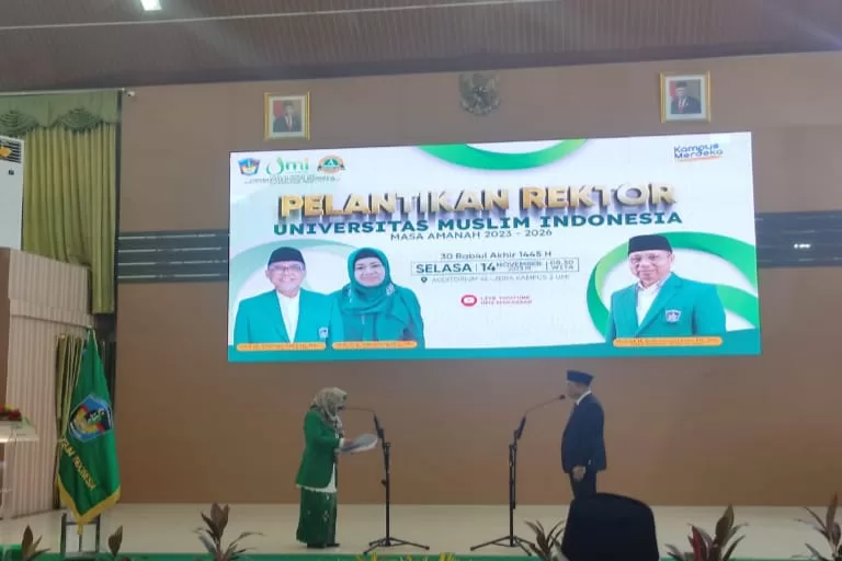 Sufirman Rahman Dilantik Jadi Rektor UMI, Paparkan Program Hingga Beri Sinyal Rombak Jajarannya