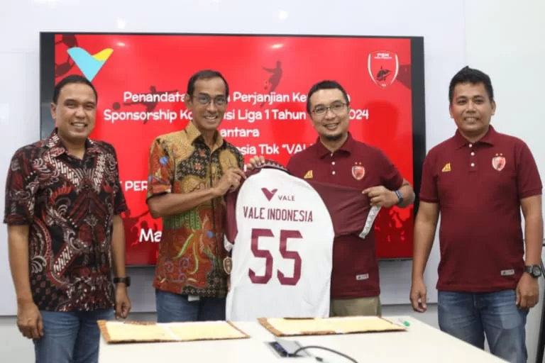 PSM Makassar dan PT Vale Resmi Jalin Kerja Sama