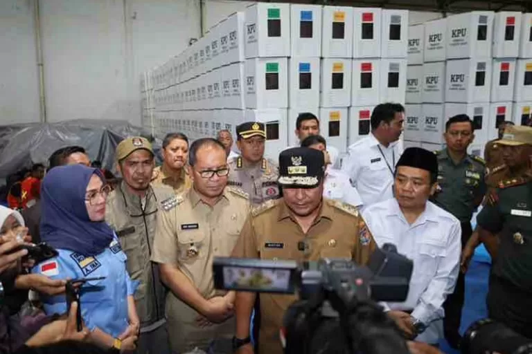 Kesiapan Gudang Logistik Pemilu Kota Makassar Sudah Matang