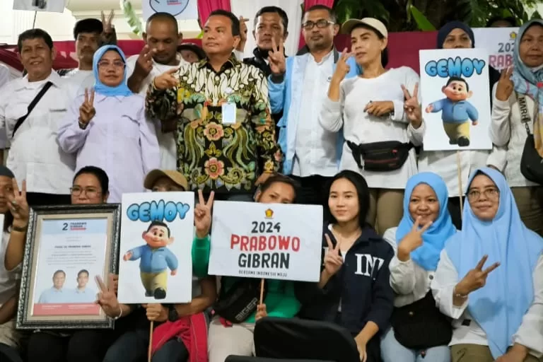 Relawan Terus Bertambah, TKN Prabowo-Gibran Makin Yakin Menang Satu Putaran