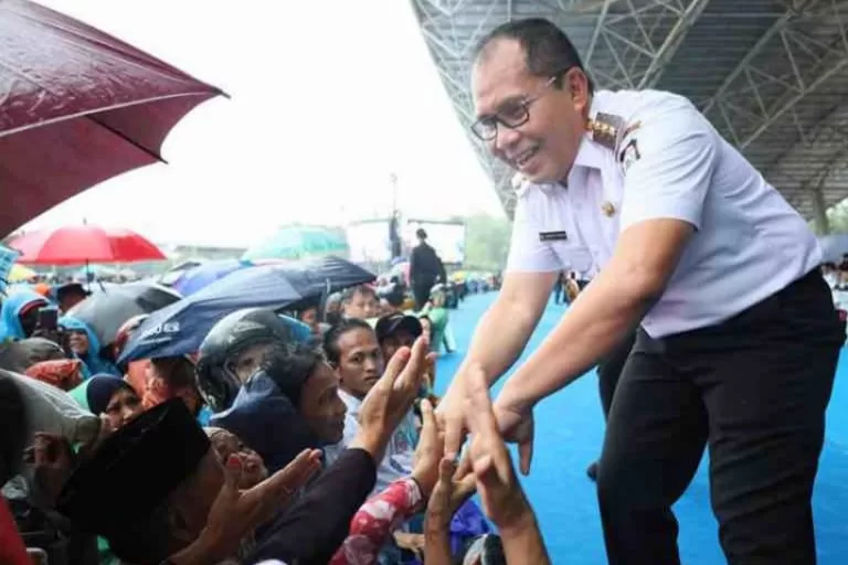 Danny Pomanto Bersama Wakapolri dan Ribuan Masyarakat Kota Makassar Ikut Deklarasi Pemilu Damai Lintas Agama