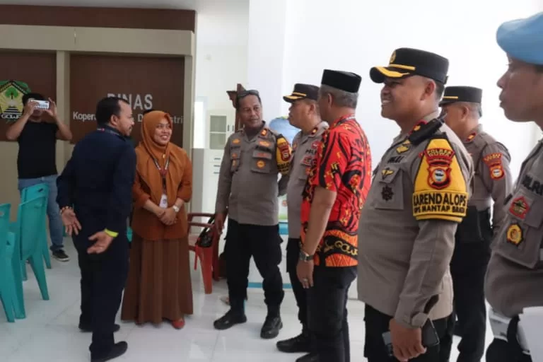 Polres Gowa Intens Pantau Rekapitulasi Penghitungan Suara Pemilu 2024 di PPK