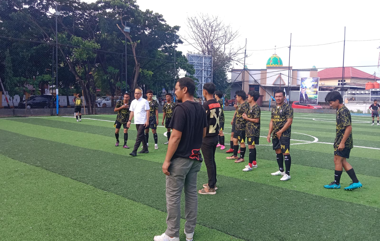 Ketua DPD NasDem Jeneponto Resmi Membuka Turnamen Sepak Bola The One Regensy CUP 1