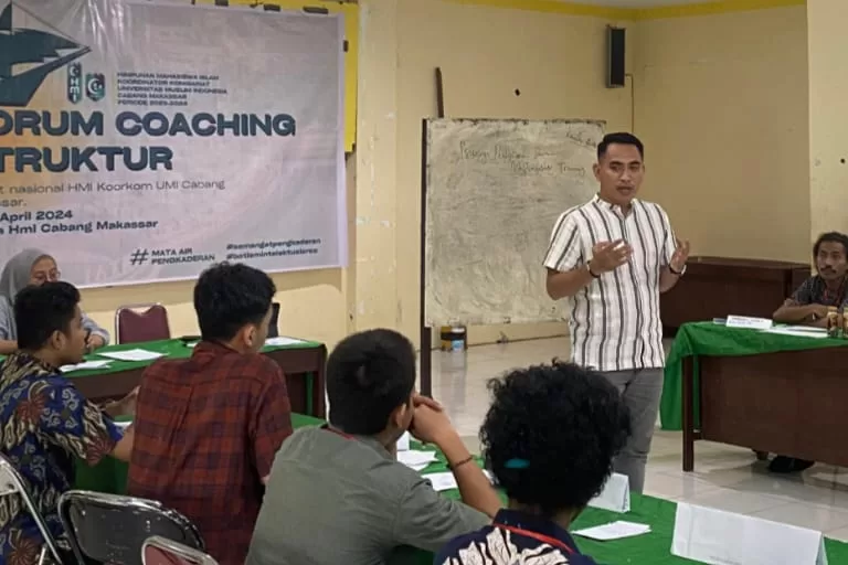 Direktur Utama PT Ans Jaya Energi Khairul Baits Jadi Narasumber di Coaching Instruktur HMI Korkom UMI