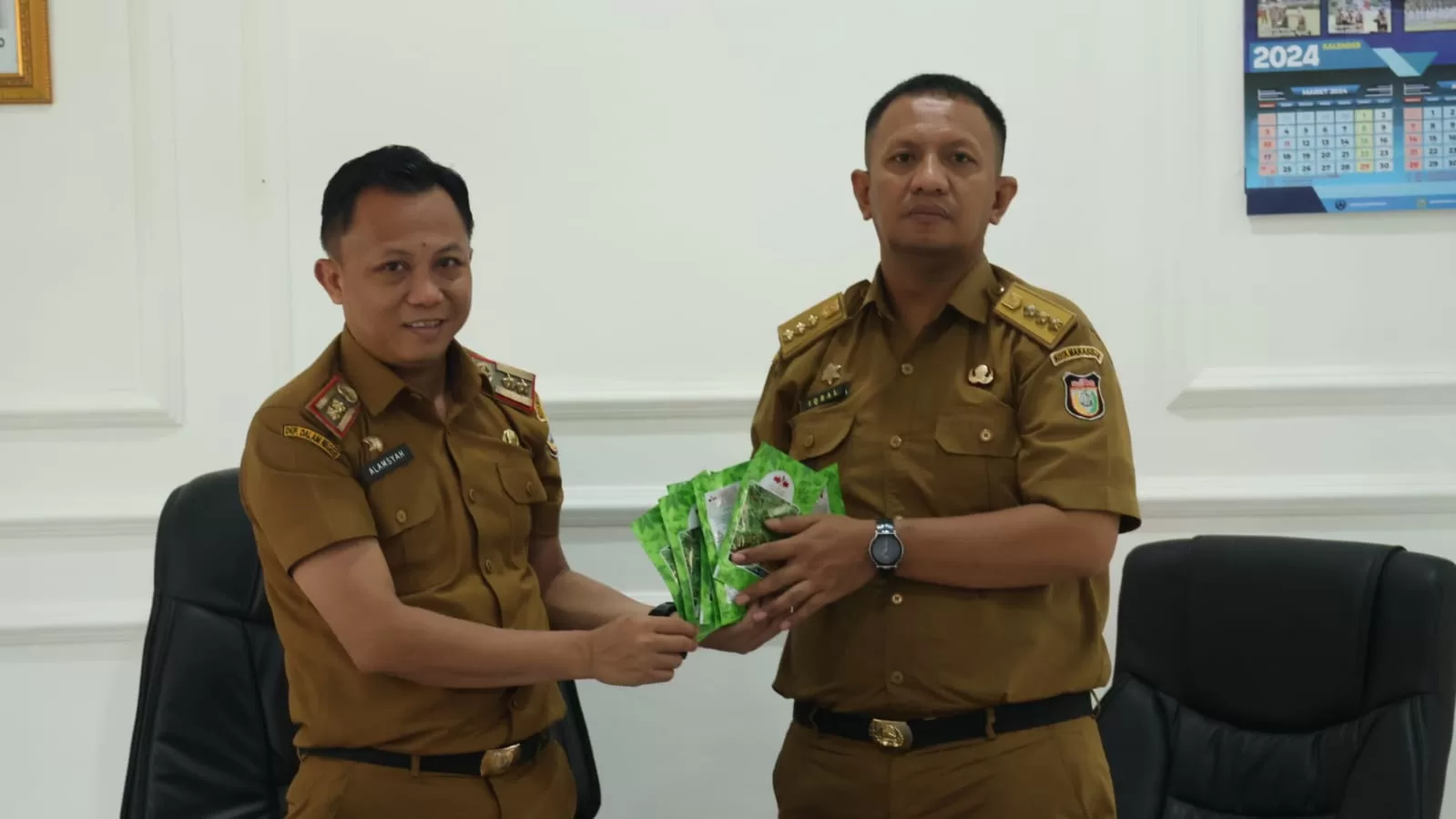 DKP Tuntaskan Pendistribusian Bibit Cabai ke Kecamatan