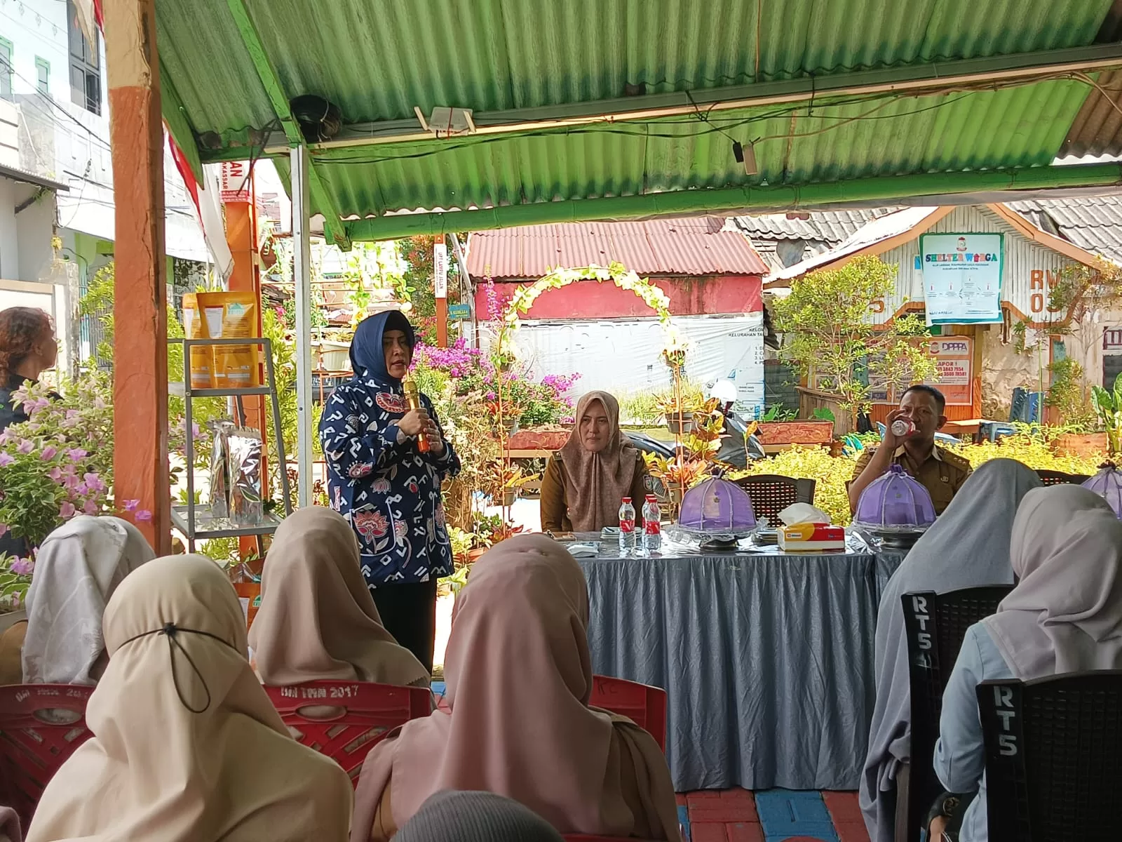 Kunjungi Longwis Zurich di Tamalanrea, Indira Yusuf Ismail Apresiasi Kontribusi Warga