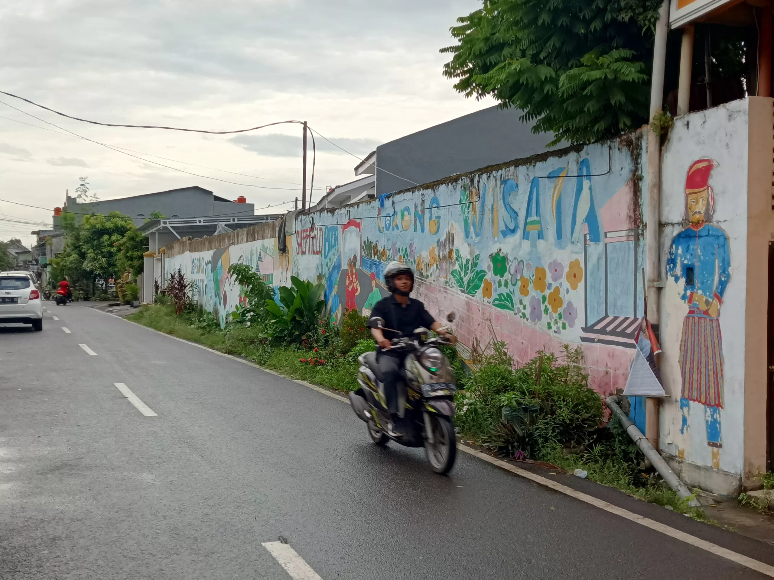 Mural di Longwis Diharapkan Jadi Bahan Edukasi