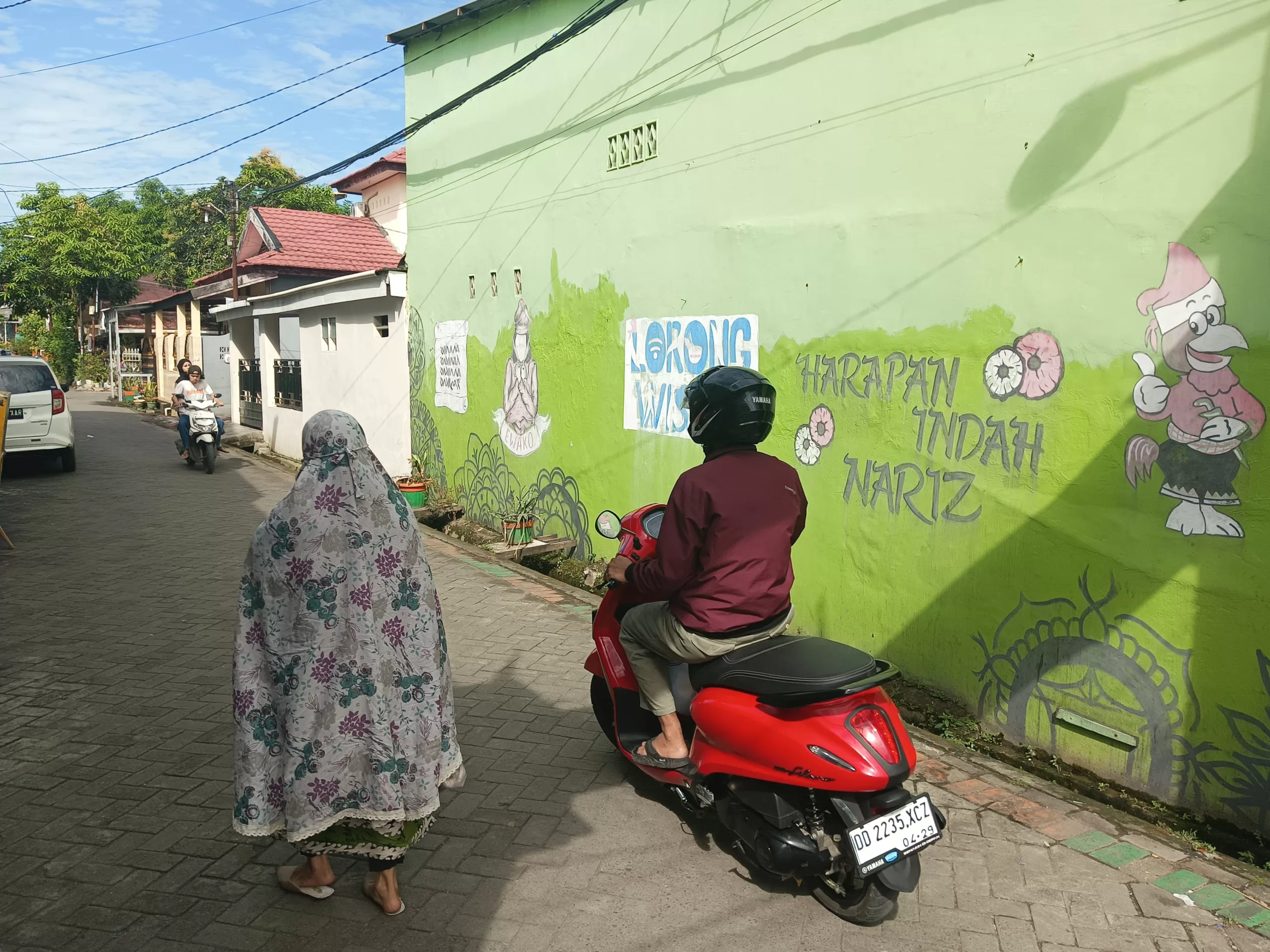 Warga Longwis Tidung Harap Ada Pembenahan Lorong