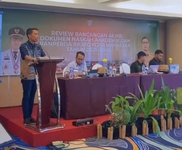 Bappeda Kota Makassar Rapat Review Rancangan Awal RPJPD 2025-2045