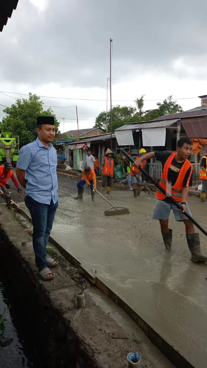 Perbaikan Jalan Rusak di Pallangtikan Berkat Perjuangan Anggota DPRD Takalar Ahmad Afandi