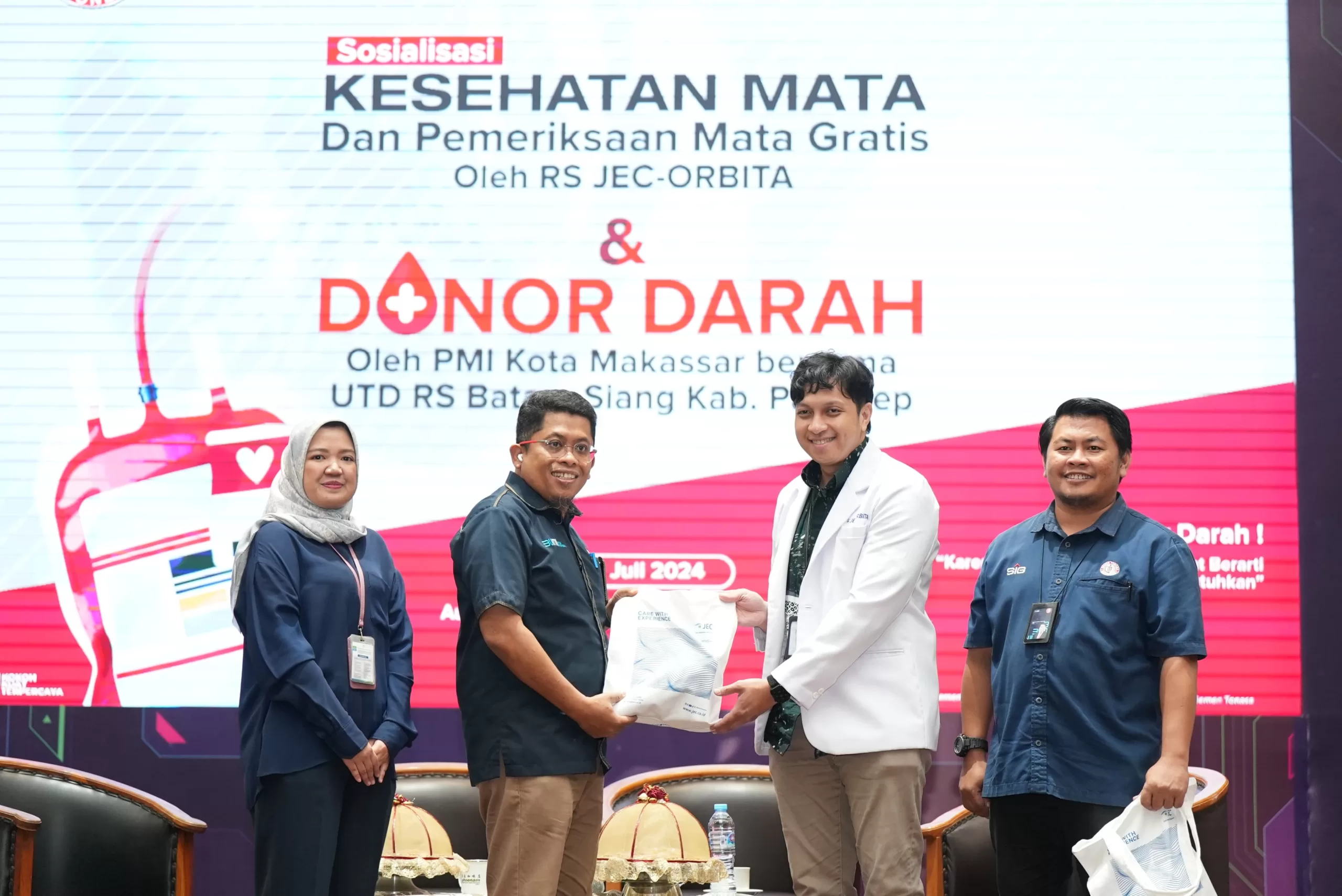 Dukung PMI, PT Semen Tonasa Gelar Donor Darah