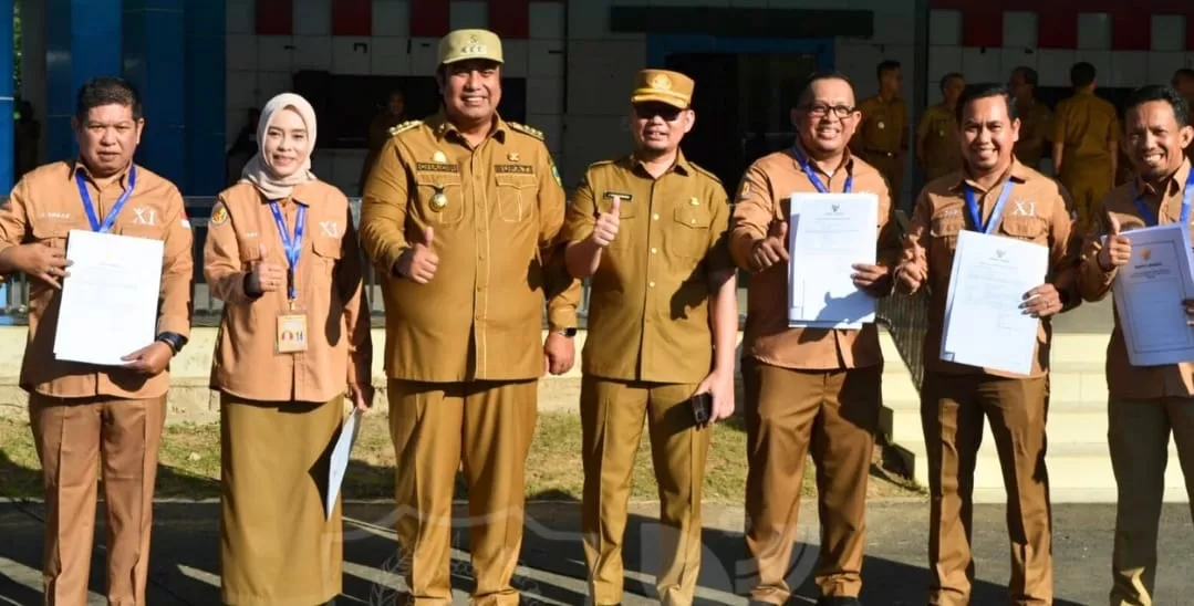 Launching 10 Aksi Perubahan Peserta Latpim Administrator, Ini Pesan Bupati Chaidir Syam