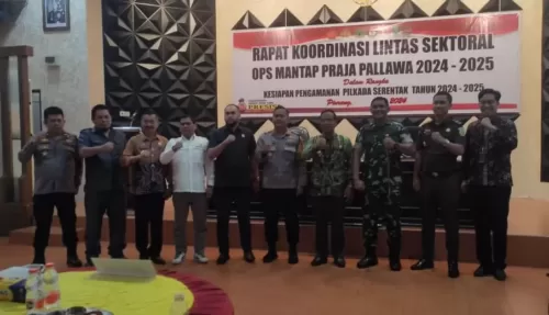 Jelang Pilkada, Polres Pinrang Gelar Rakor Lintas Sektoral