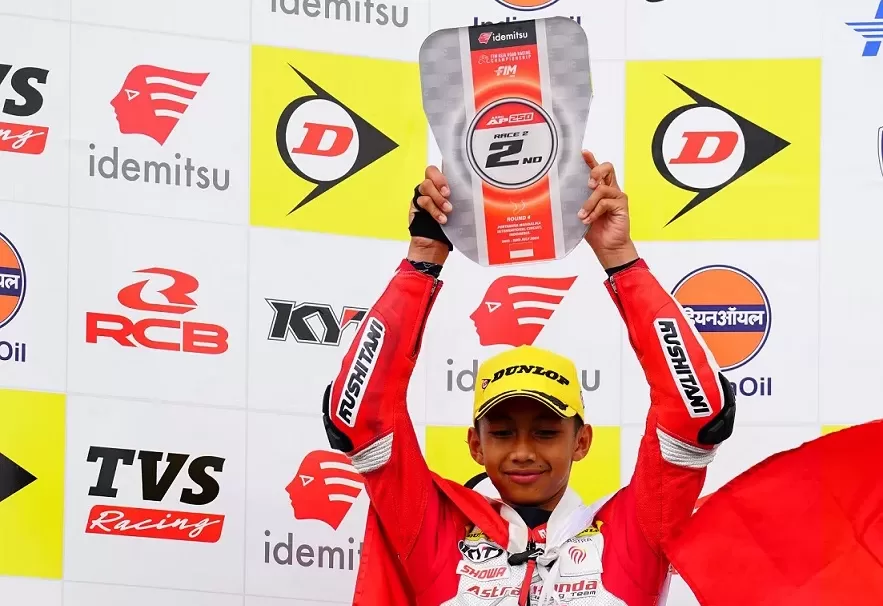 Tunggangi CBR, Astra Honda Borong Podium di ARRC Mandalika